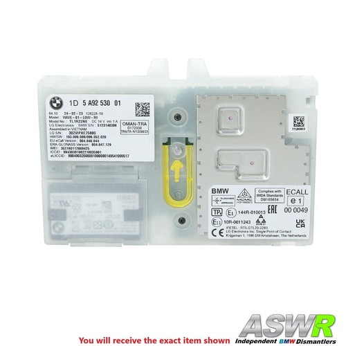 Bmw telematics bluetooth - bmw,